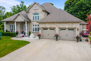 Crisp and bright professional exterior photography showcasing stunning curb appeal