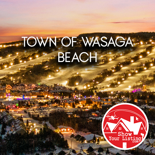 Stunning real estate photography of Wasaga Beach, showcasing diverse housing options, vibrant community life, recreational amenities, and family-friendly events in this thriving locale.